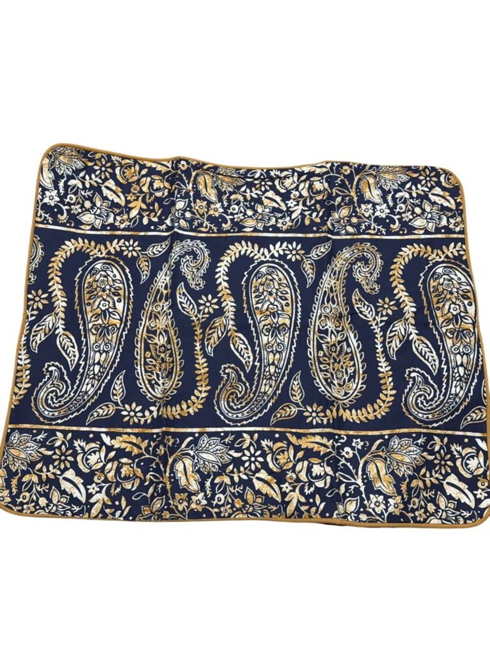 Marrakesh Paisley Floral Standard Pillowcase Pillow Sham 32" x 26" USA New